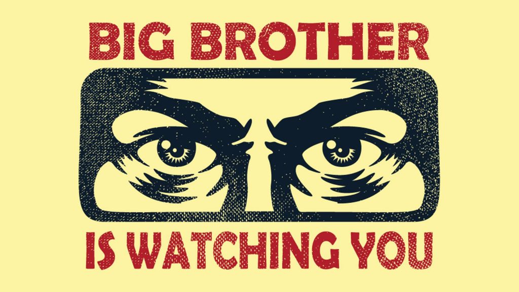 Big Brother is Watching You 1984 George Orwell